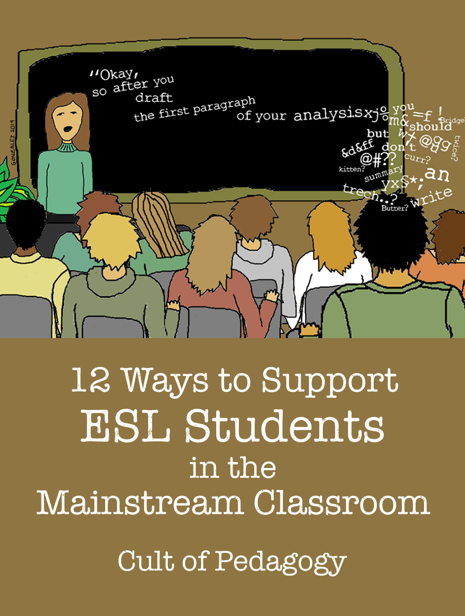 12 Ways To Support Esl Students In The Mainstream Classroom Ell Geraci 12 Ways To Support Esl Students In The Mainstream Classroom Ell Geraci