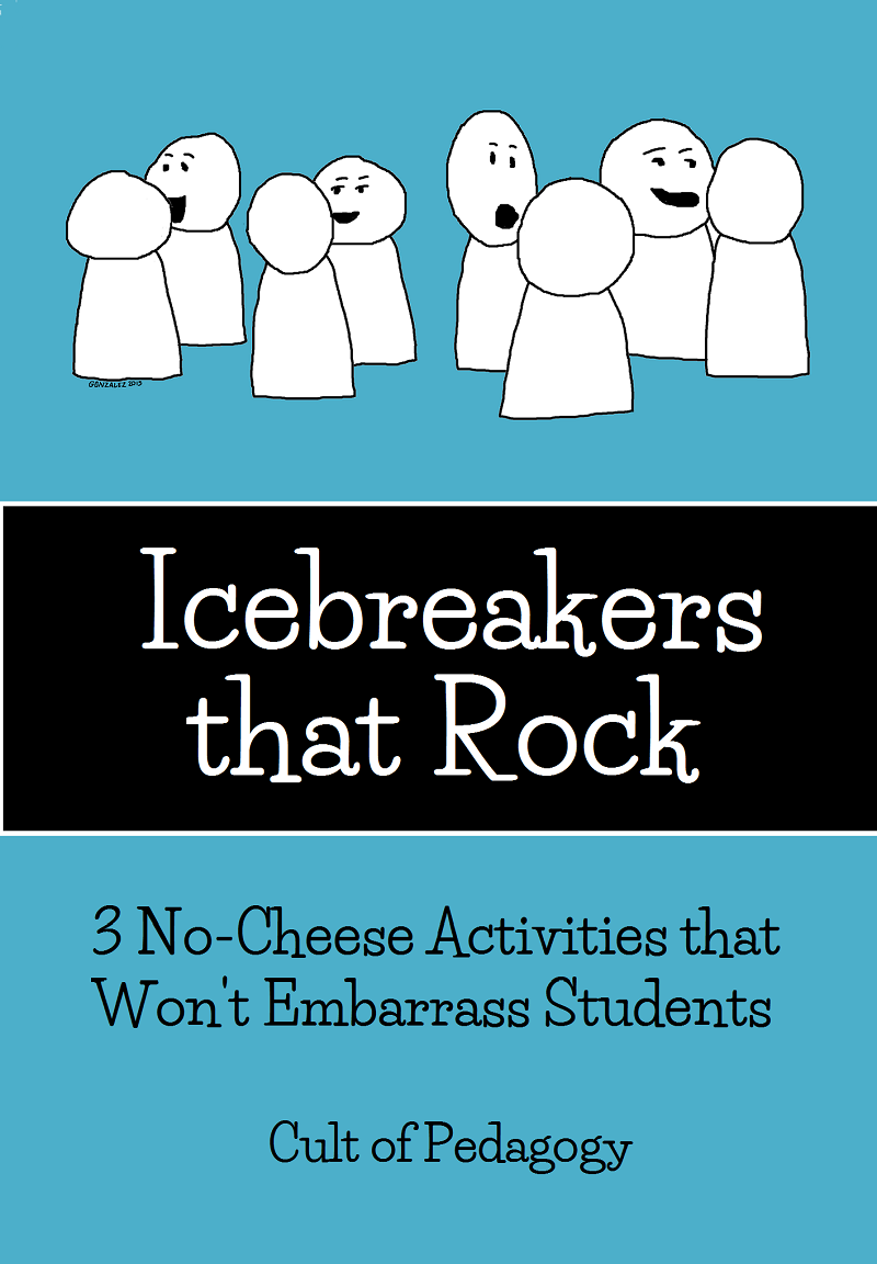 Icebreakers that Rock | Cult of Pedagogy