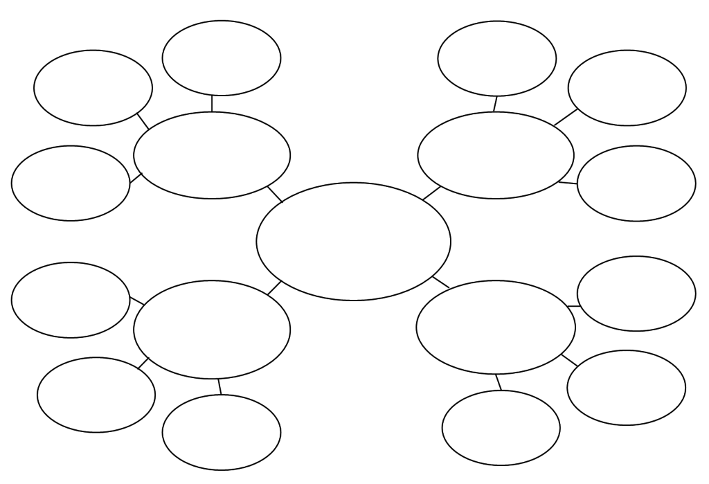 graphic organizer for breaking down assignments