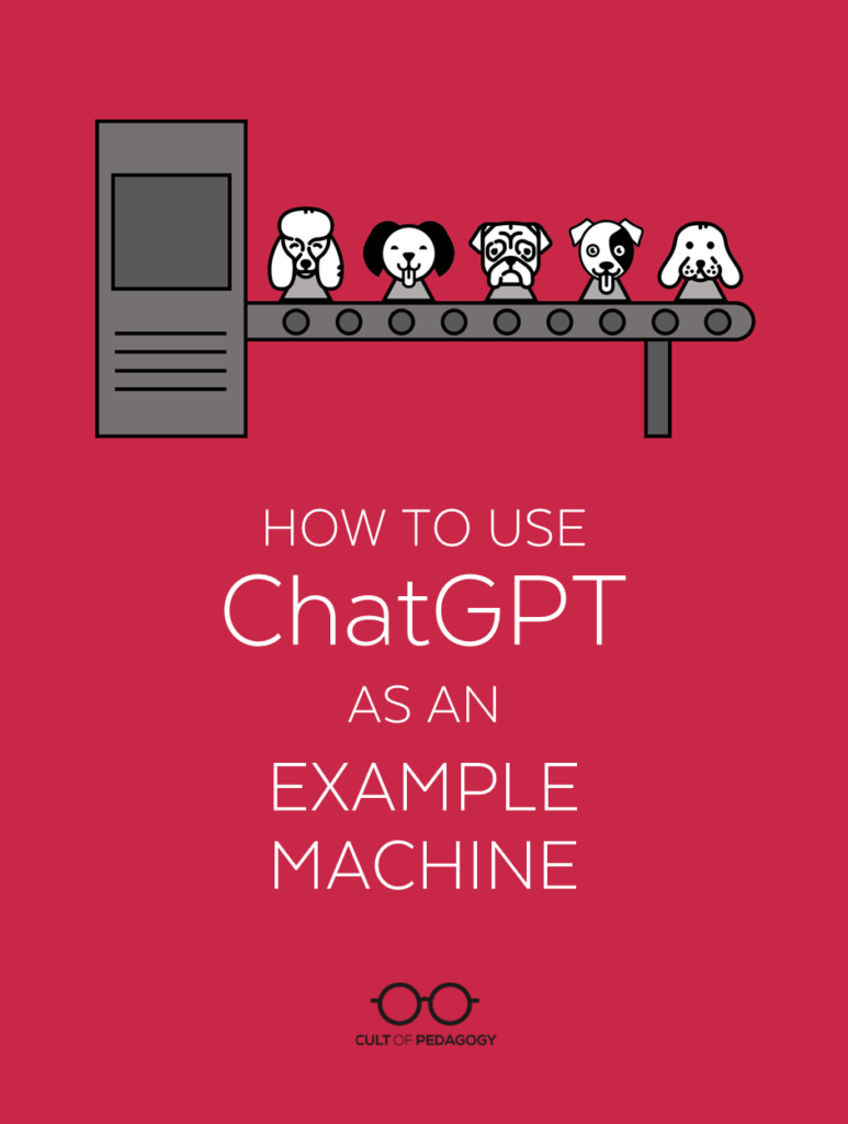 How to Use ChatGPT as an Example Machine